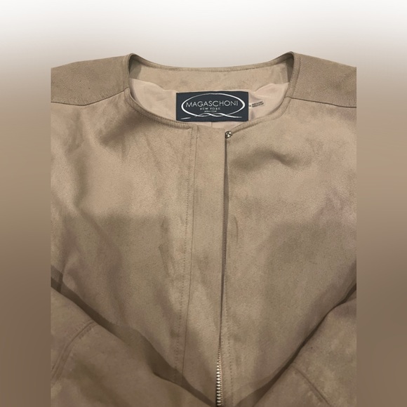 Brand new w tags ultra suede women size 14 blazer perfect for spring!! perfect - Picture 2 of 13